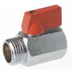 VANNE A BILLE MINI 1/2 MF ROUGE