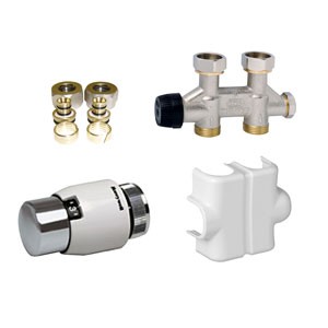 SET PR RAD DECO THERAFIX DROIT +RAC 16 +TETE BL/CHR HONEWELL