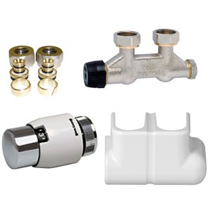 SET PR RAD DECO THERAFIX EQUERRE +RAC 16 +TETE BL/CHR HONEWELL